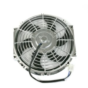 TSP Universal Radiator Fan; S-Blade; 10" Chrome