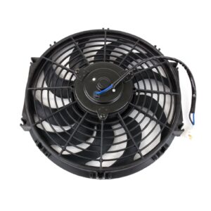 TSP Universal Radiator Fan; S-Blade; 12" Black