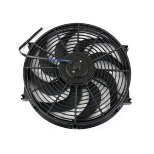 TSP Universal Radiator Fan; S-Blade; 14" Black
