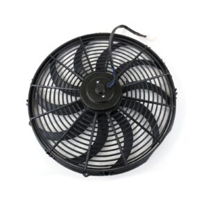 TSP Universal Radiator Fan; S-Blade; 16" Black