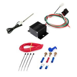 TSP Electric Fan Controller; Adjustable 150?F; 240?F with Probe; Black