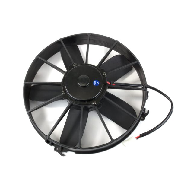 TSP Pro Flow Radiator Fan; Straight Blade; 12" Black