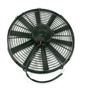 TSP Pro Flow Radiator Fan; Straight Blade; 14" Black