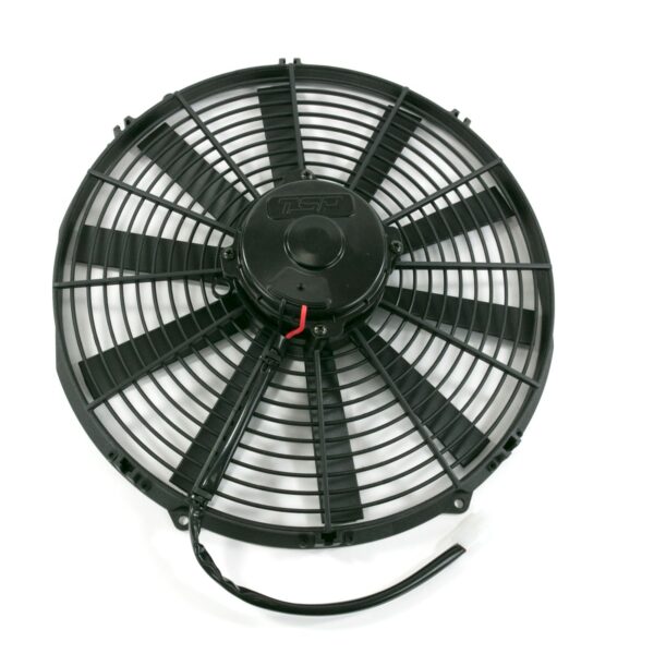 TSP Pro Flow Radiator Fan; Straight Blade; 14" Black