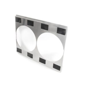 TSP Aluminum Fan Shroud; Dual 11" Fan; 23 3/4" Wide