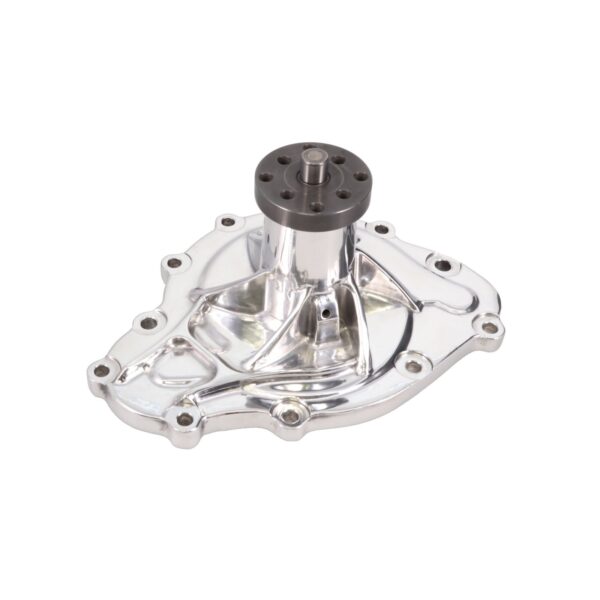 Mechanical Water Pump; Aluminum; Satin; Pontiac V8
