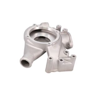 Mechanical Water Pump Housing; Aluminum; Satin; Chrysler Big Block V8