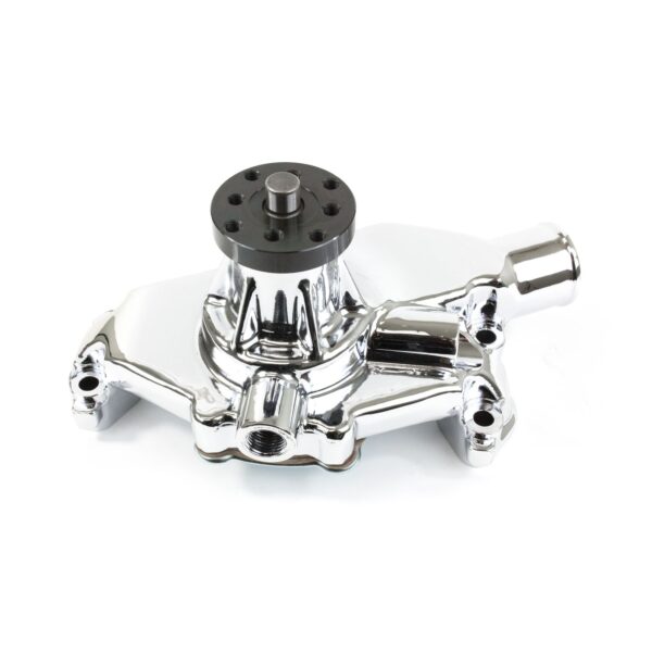 TSP Mechanical Water Pump; Aluminum; Chrome; Corvette & SB Circle Track