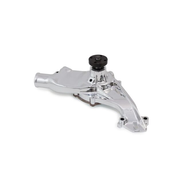 TSP Mechanical Water Pump; Aluminum; Chrome; Chevrolet 348 & 409