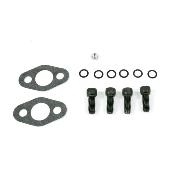 TSP Electric Water Pump; Aluminum; Black; Chevrolet Small Block