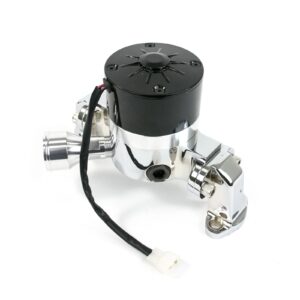 TSP Electric Water Pump; Aluminum; Chrome; Chevrolet Small Block