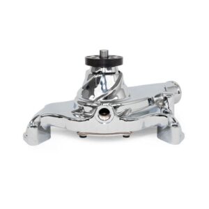 TSP Mechanical Water Pump; Aluminum; Chrome; BBC Gen 2 "Mark IV" Short Neck