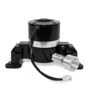 TSP Electric Water Pump; Aluminum; Black; Ford Small Block (289; 302)