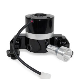 TSP Electric Water Pump; Aluminum; Black; Ford 351C