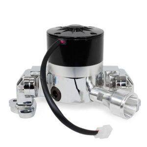 TSP Electric Water Pump; Aluminum; Chrome; Ford 351C