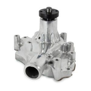 TSP Mechanical Water Pump; Aluminum; Polished; SBF (289; 302; 351W) D/S Inlet