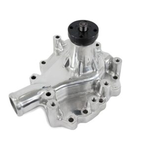 TSP Mechanical Water Pump; Aluminum; Polished; Ford 351C