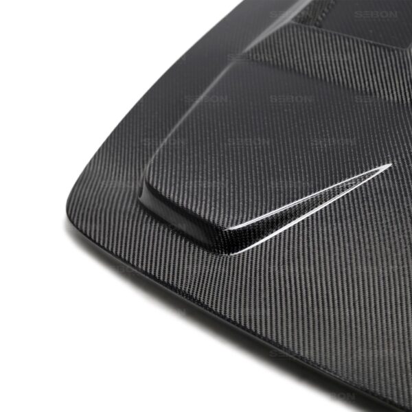 Seibon Carbon, HD0005HDS2K-MG, MG-style carbon fiber hood for 2000-2009 Honda S2000