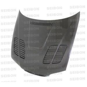 Seibon Carbon, HD0105BMWE46M3-GTR, GTR-style carbon fiber hood for 2001-2005  BMW E46 M3