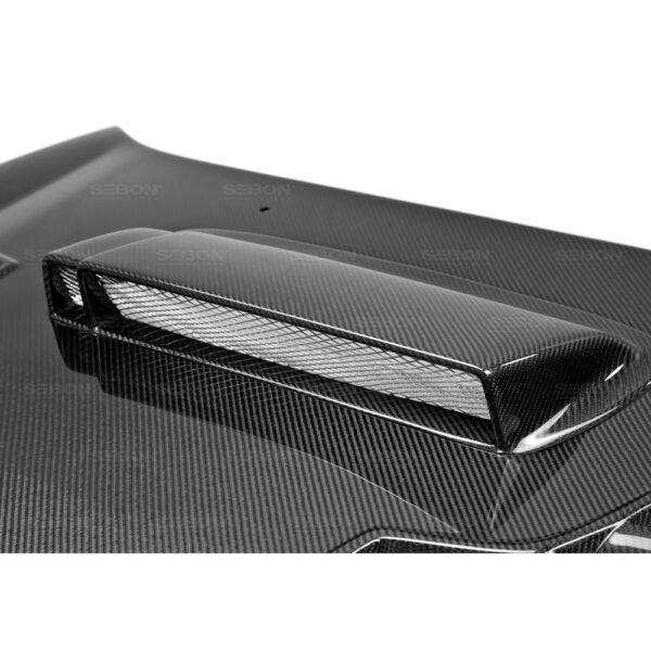 Seibon Carbon, HD0203SBIMP-CWII, CWII-style carbon fiber hood for 2002-2003 Subaru Impreza/WRX