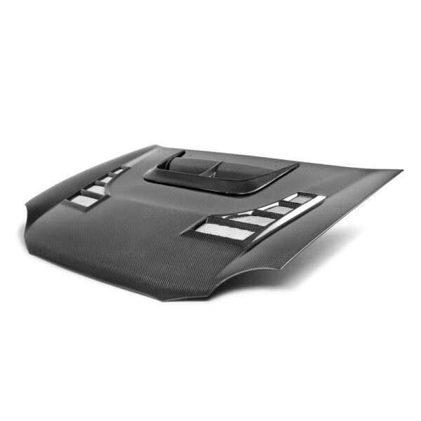 Seibon Carbon, HD0203SBIMP-CW, CW-style carbon fiber hood for 2002-2003 Subaru Impreza/WRX