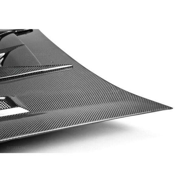 Seibon Carbon, HD0205ACRSX-MG, MG-style carbon fiber hood for 2002-2006 Acura RSX