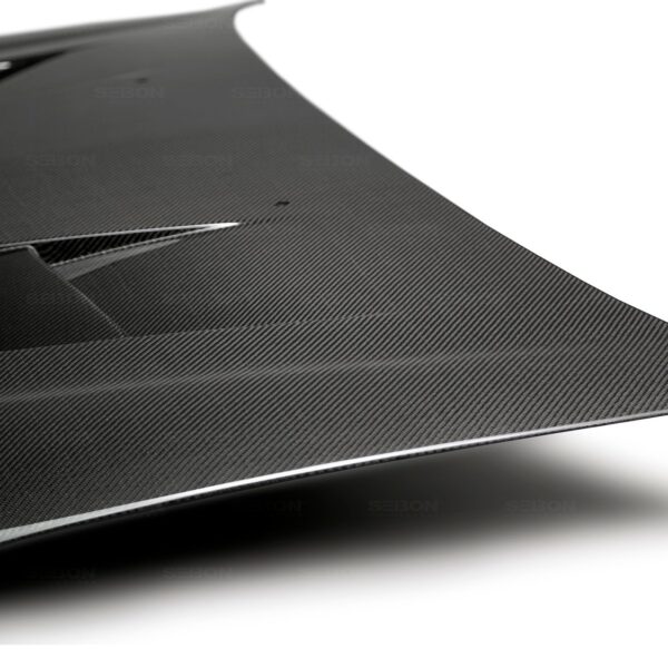 Seibon Carbon, HD0305DGNESRT4-OE, OEM-style carbon fiber hood for 2003-2005 Dodge Neon SRT-4