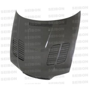 Seibon Carbon, HD0205BMWE462D-GTR, GTR-style carbon fiber hood for 2002-2005  BMW E46 2DR, LCI