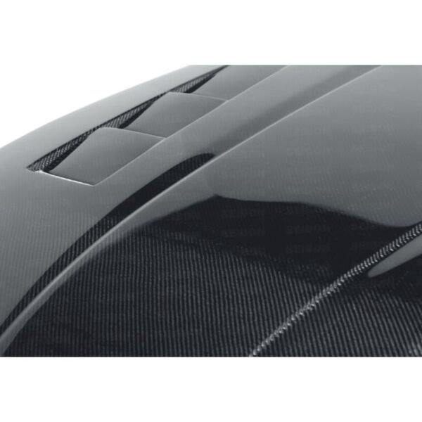 Seibon Carbon, HD0205NS350-TS, TS-style carbon fiber hood for 2003-2006 Nissan 350Z