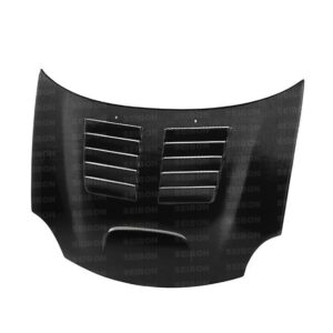 Seibon Carbon, HD0305DGNESRT4-GT, GT-style carbon fiber hood for 2003-2005 Dodge Neon SRT-4