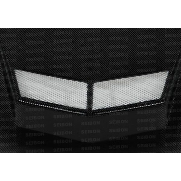 Seibon Carbon, HD0305HYTB-VSII, VSII-style carbon fiber hood for 2003-2006 Hyundai Tiburon
