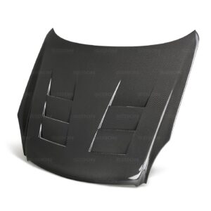 Seibon Carbon, HD0305INFG352D-TS, TS-style carbon fiber hood for 2003-2007 Infiniti G35 2DR