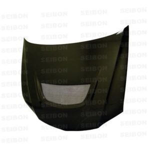 Seibon Carbon, HD0305MITEVO8-OE, OEM-style carbon fiber hood for 2003-2006 Mitsubishi Lancer EVO