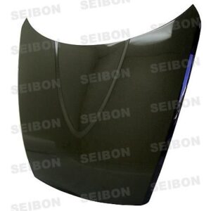 Seibon Carbon, HD0405MZRX8-OE, OEM-style carbon fiber hood for 2004-2008 Mazda RX8
