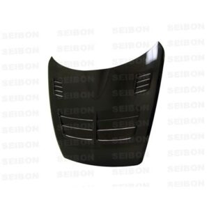Seibon Carbon, HD0405MZRX8-TSII, TSII-style carbon fiber hood for 2004-2008 Mazda RX8
