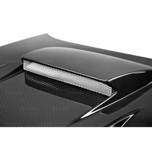 Seibon Carbon, HD0405SBIMP-CWII, CWII-style carbon fiber hood for 2004-2005 Subaru Impreza/WRX/STi