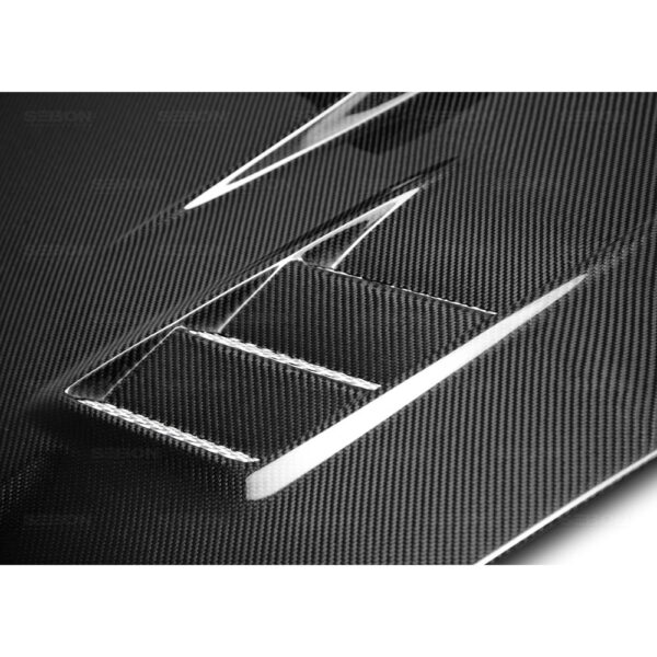 Seibon Carbon, HD0405SBIMP-CWII, CWII-style carbon fiber hood for 2004-2005 Subaru Impreza/WRX/STi
