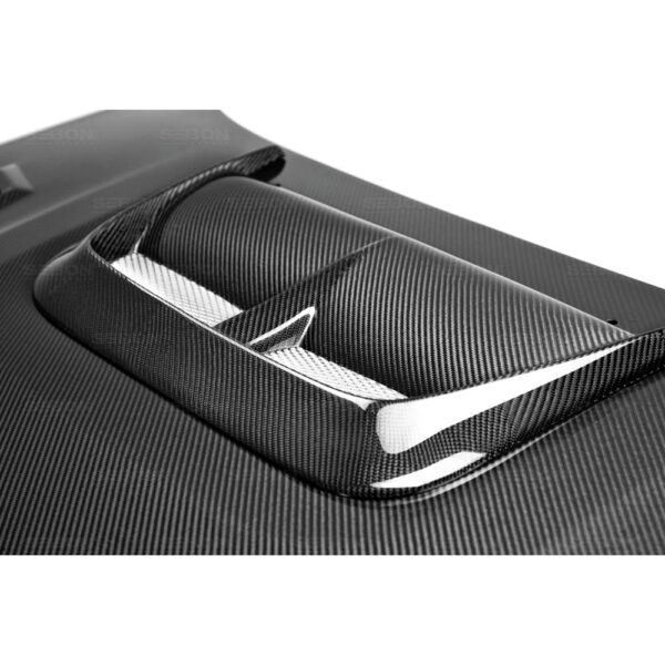 Seibon Carbon, HD0405SBIMP-CW, CW-style carbon fiber hood for 2004-2005 Subaru Impreza/WRX/STi