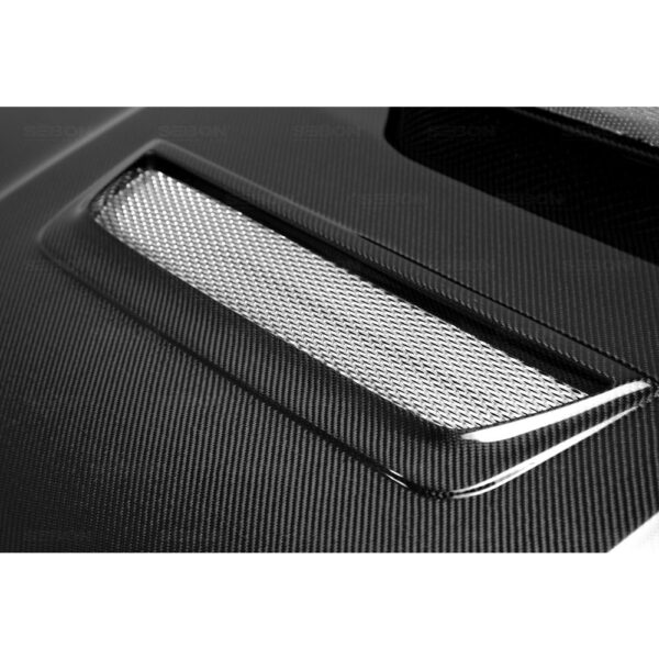 Seibon Carbon, HD0405SBIMP-RC, RC-style carbon fiber hood for 2004-2005 Subaru Impreza/WRX