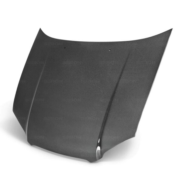 Seibon Carbon, HD0405SBIMP-RS, RS-style carbon fiber hood for 2004-2005 Subaru Impreza/WRX/STi