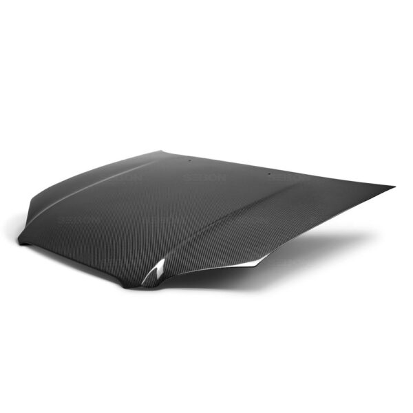 Seibon Carbon, HD0405SBIMP-RS, RS-style carbon fiber hood for 2004-2005 Subaru Impreza/WRX/STi