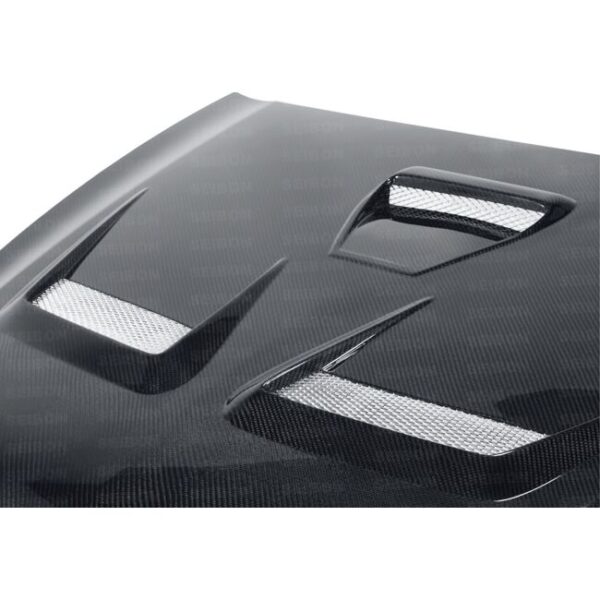 Seibon Carbon, HD0408ACTL-CW, CW-style carbon fiber hood for 2004-2008 Acura TL