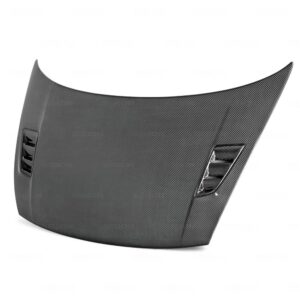Seibon Carbon, HD0607HDCV4D-MGII, MGII-style carbon fiber hood for 2006-2010 Honda Civic 4DR