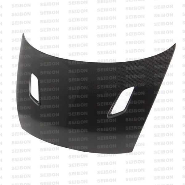 Seibon Carbon, HD0607HDCV4D-MG, MG-style carbon fiber hood for 2006-2010 Honda Civic 4DR