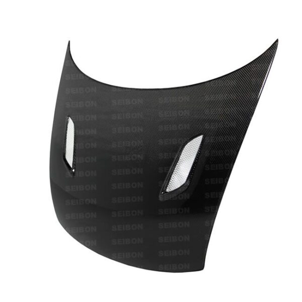 Seibon Carbon, HD0607HDCV4D-MG, MG-style carbon fiber hood for 2006-2010 Honda Civic 4DR
