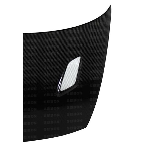 Seibon Carbon, HD0607HDCV4D-MG, MG-style carbon fiber hood for 2006-2010 Honda Civic 4DR