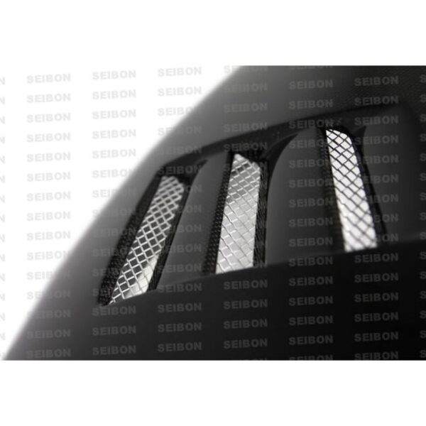 Seibon Carbon, HD0607HDCV4D-TM, TM-style carbon fiber hood for 2006-2010 Honda Civic 4DR