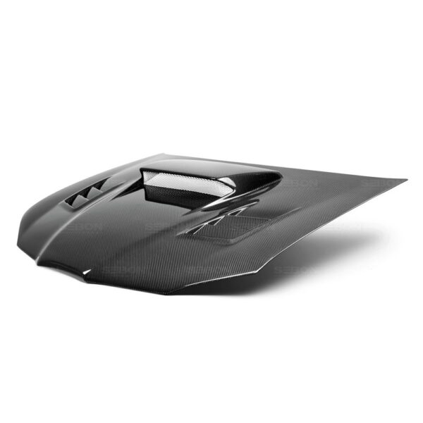 Seibon Carbon, HD0607SBIMP-CWII, CWII-style carbon fiber hood for 2006-2007 Subaru Impreza/WRX/STi