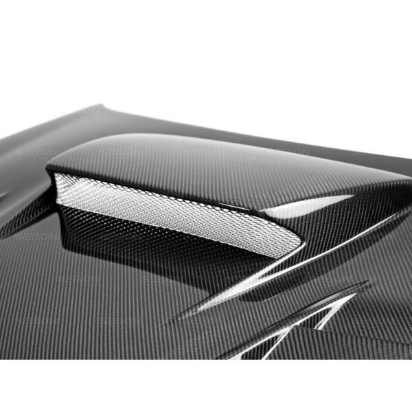 Seibon Carbon, HD0607SBIMP-CWII, CWII-style carbon fiber hood for 2006-2007 Subaru Impreza/WRX/STi