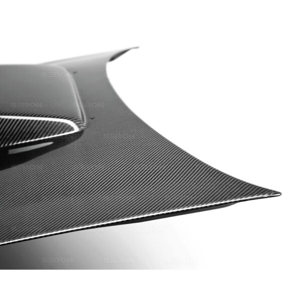 Seibon Carbon, HD0608ACTSX-OE, OEM-style carbon fiber hood for 2006-2008 Acura TSX / 2004-2008 Euro Accord Type R